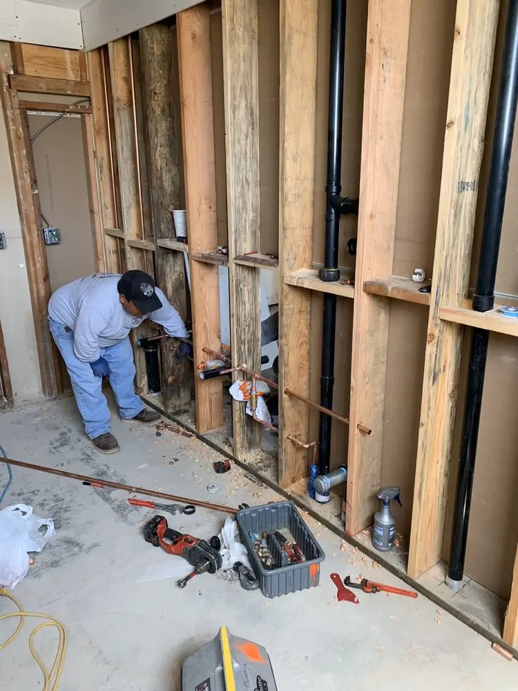 Commercial rough-in plumbing for Water Heater Replacement in Paradise Park